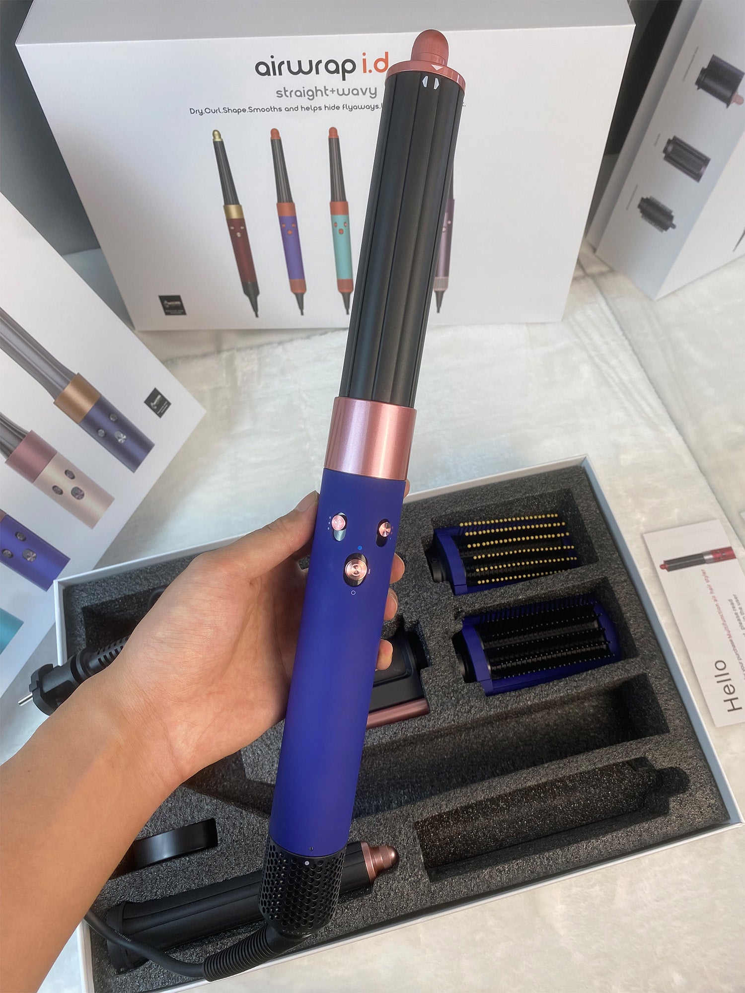 5-in-1 Multi-Functional Air Styling Kit – Curl, Volumize & Smooth with One Tool