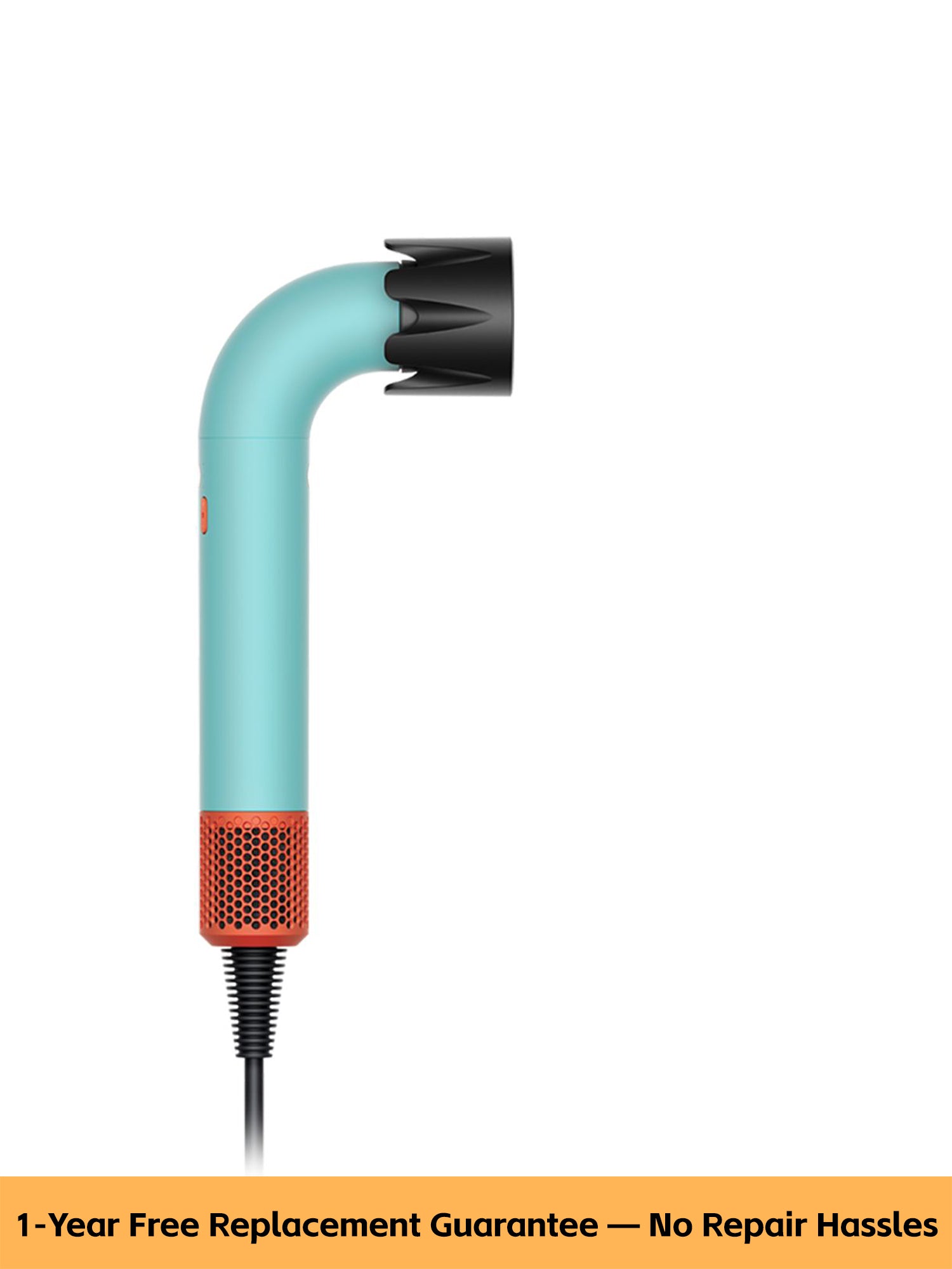 Ergonomic L-Shaped Styling Dryer – Lightweight, Powerful & Easy-Control Design