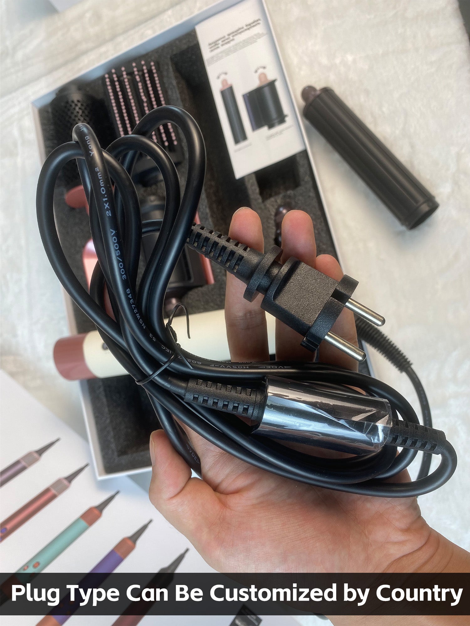 Smart 8-in-1 Air Styling System with Bluetooth Control – Next-Gen Hair Tool