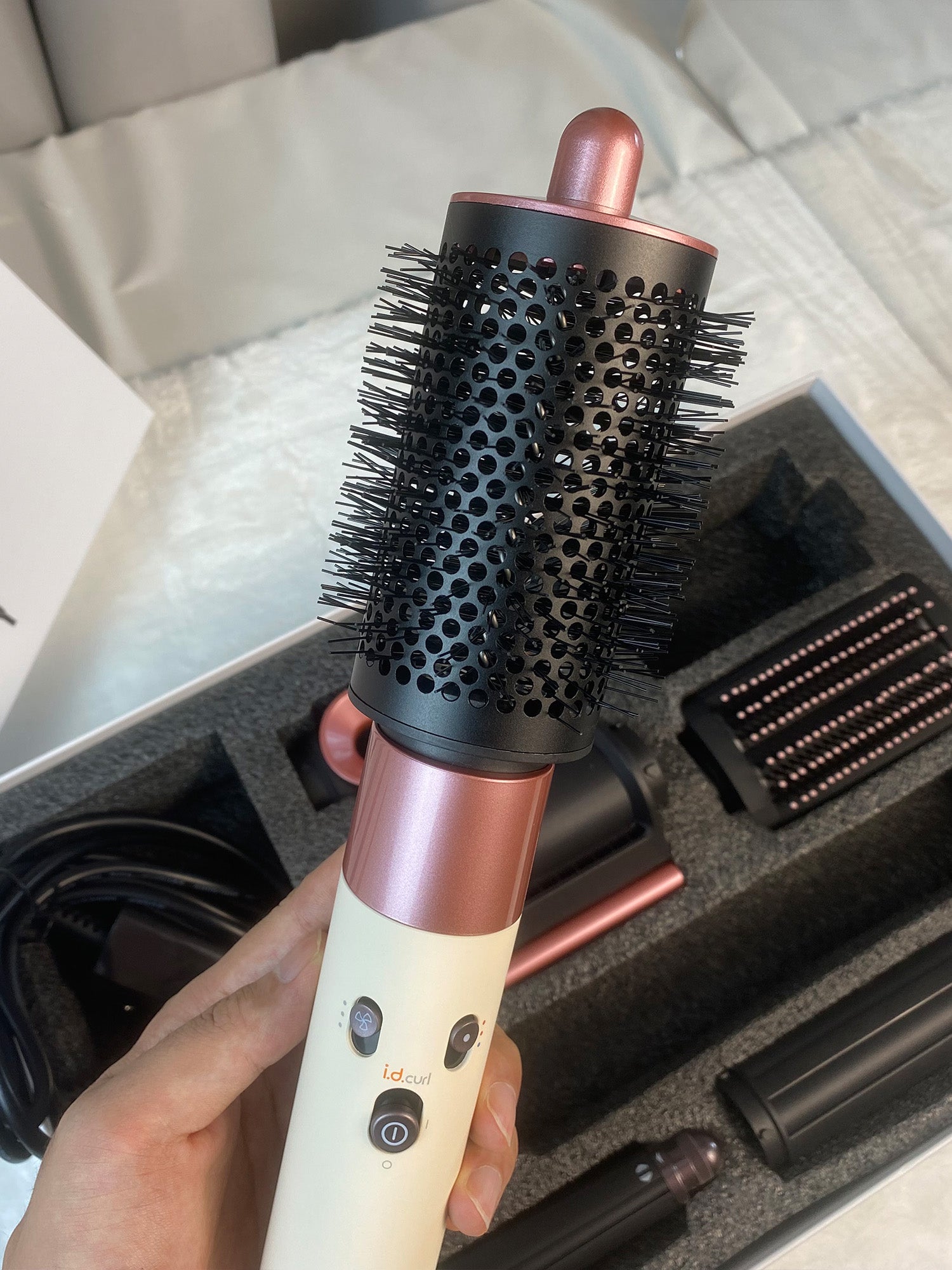 Smart 8-in-1 Air Styling System with Bluetooth Control – Next-Gen Hair Tool