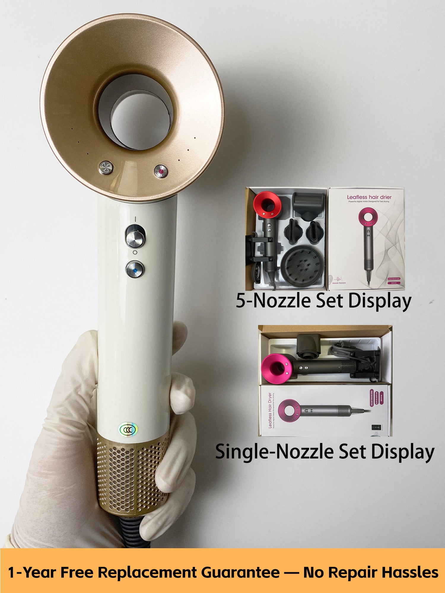 High-Speed Ionic Hair Dryer – Salon-Grade Brushless Motor, Fast Dry & Anti-Frizz